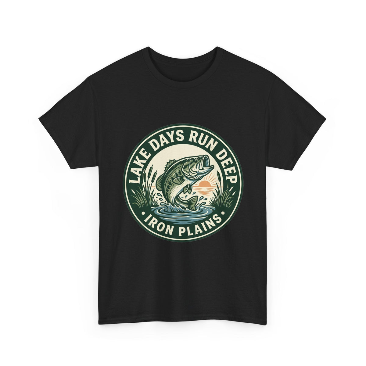 Lake Days Run Deep Fishing T-Shirt