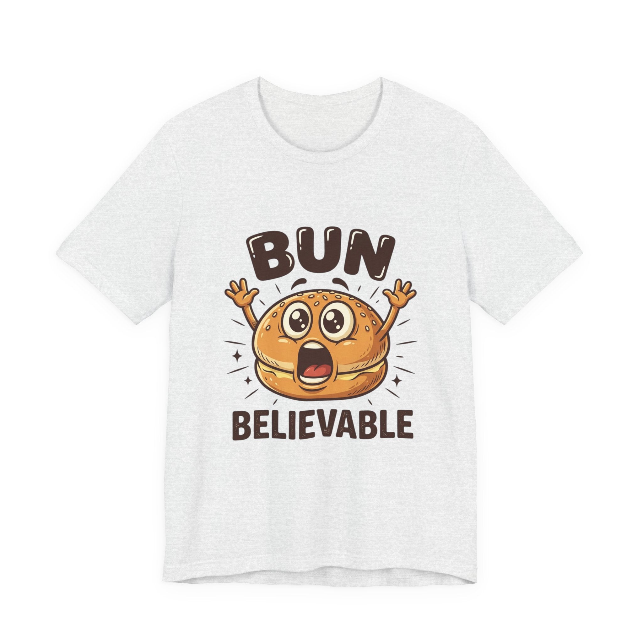 Bun Believable Burger Tee — Funny Cute Food Pun T-Shirt