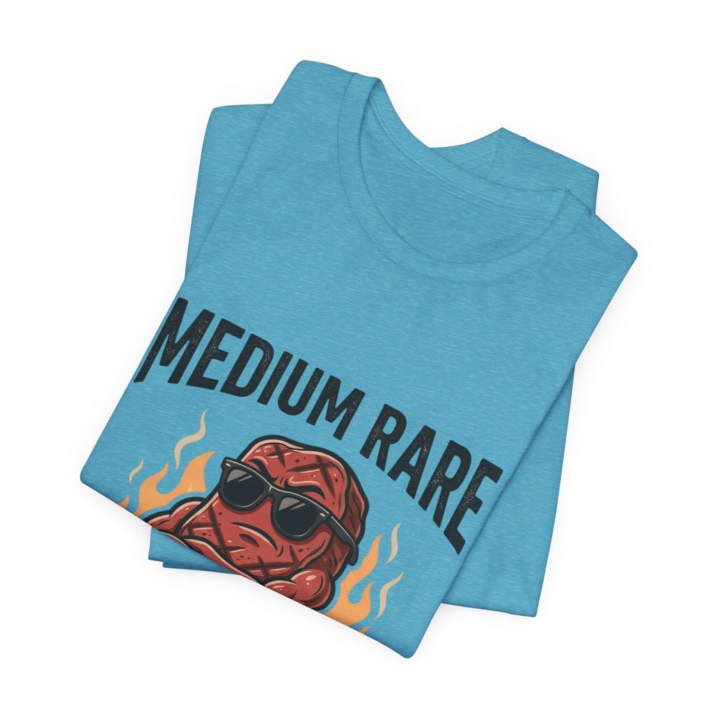 Medium Rare Personality Steak T-Shirt — Funny Grill & BBQ Shirt