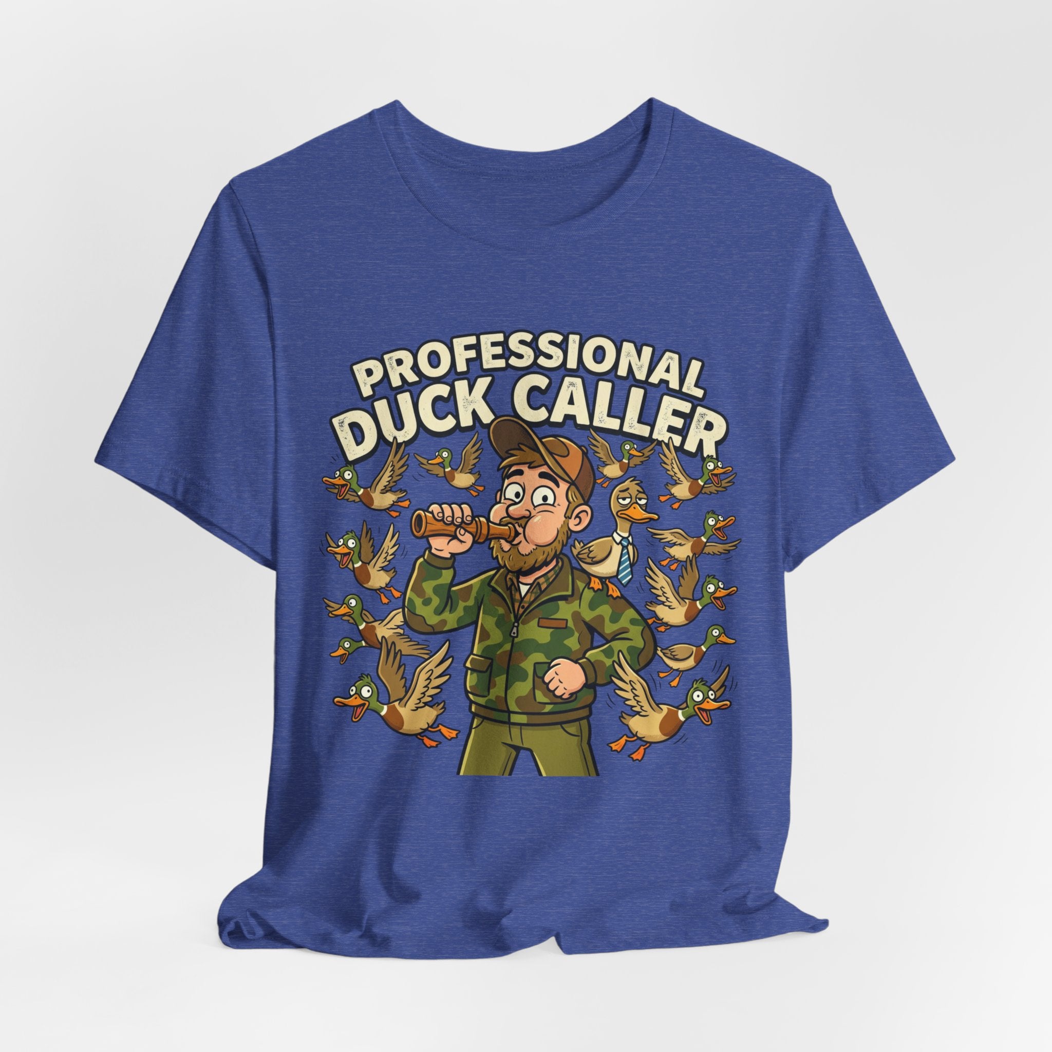 Professional Duck Caller T-Shirt — Funny Hunting Tee for Duck Hunters