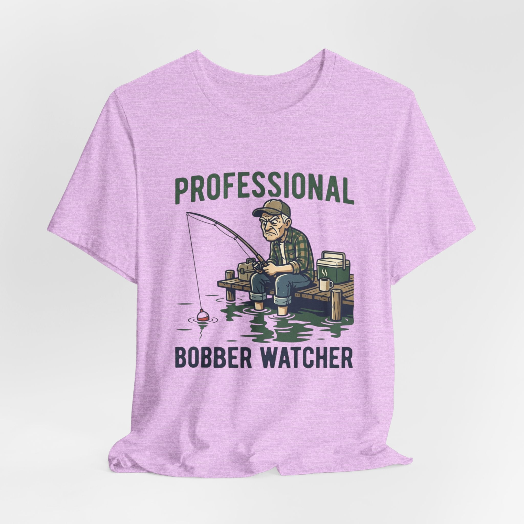 Professional Bobber Watcher Fishing T‑Shirt