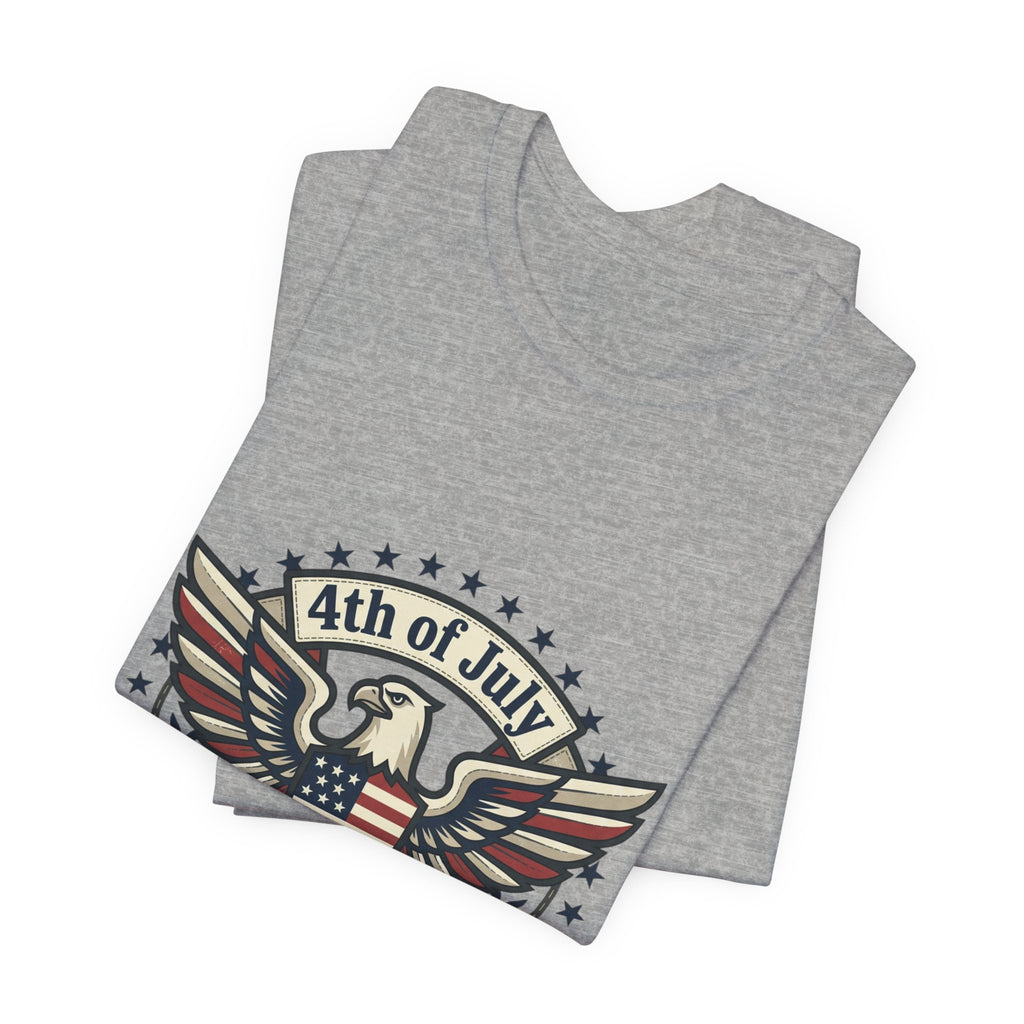 Faith & Freedom Eagle Tee | Patriotic, Vintage Americana, July 4th