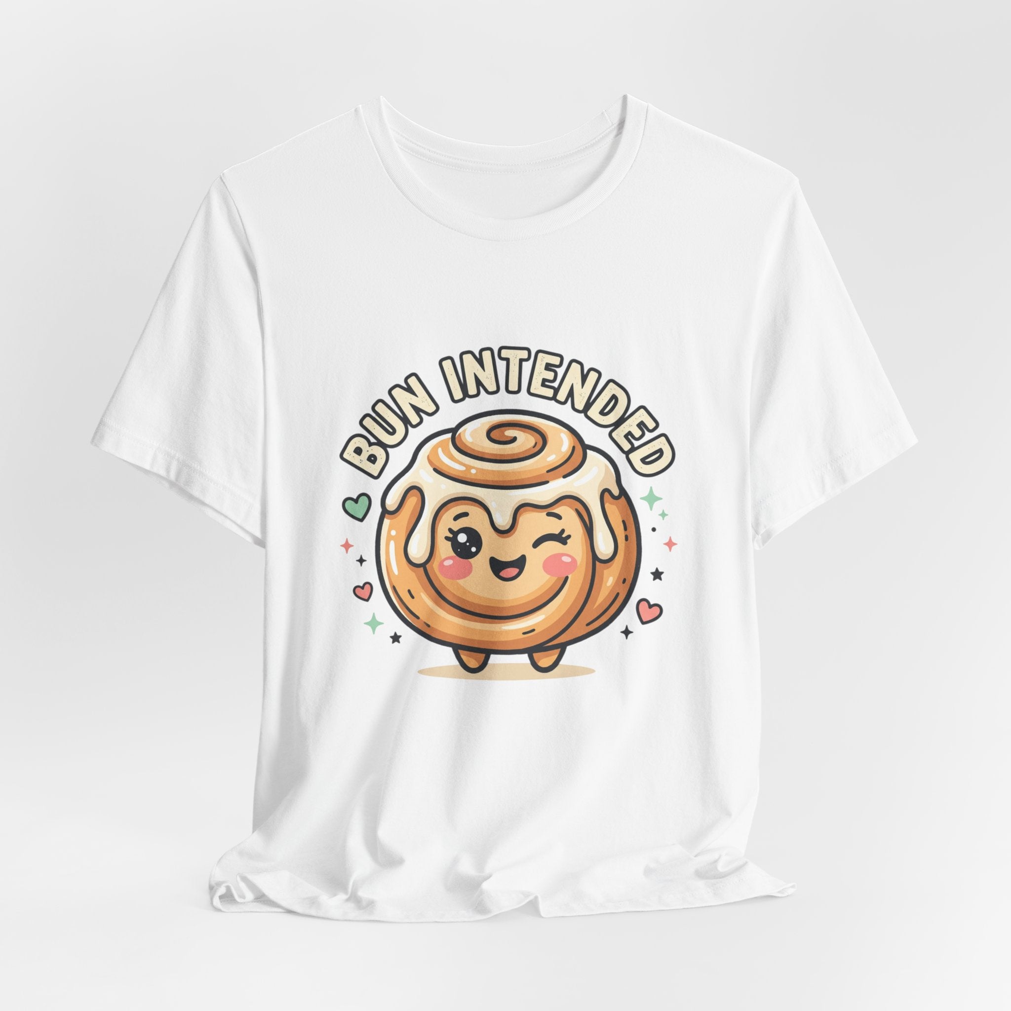 Bun Intended Cute Cinnamon Roll Tee