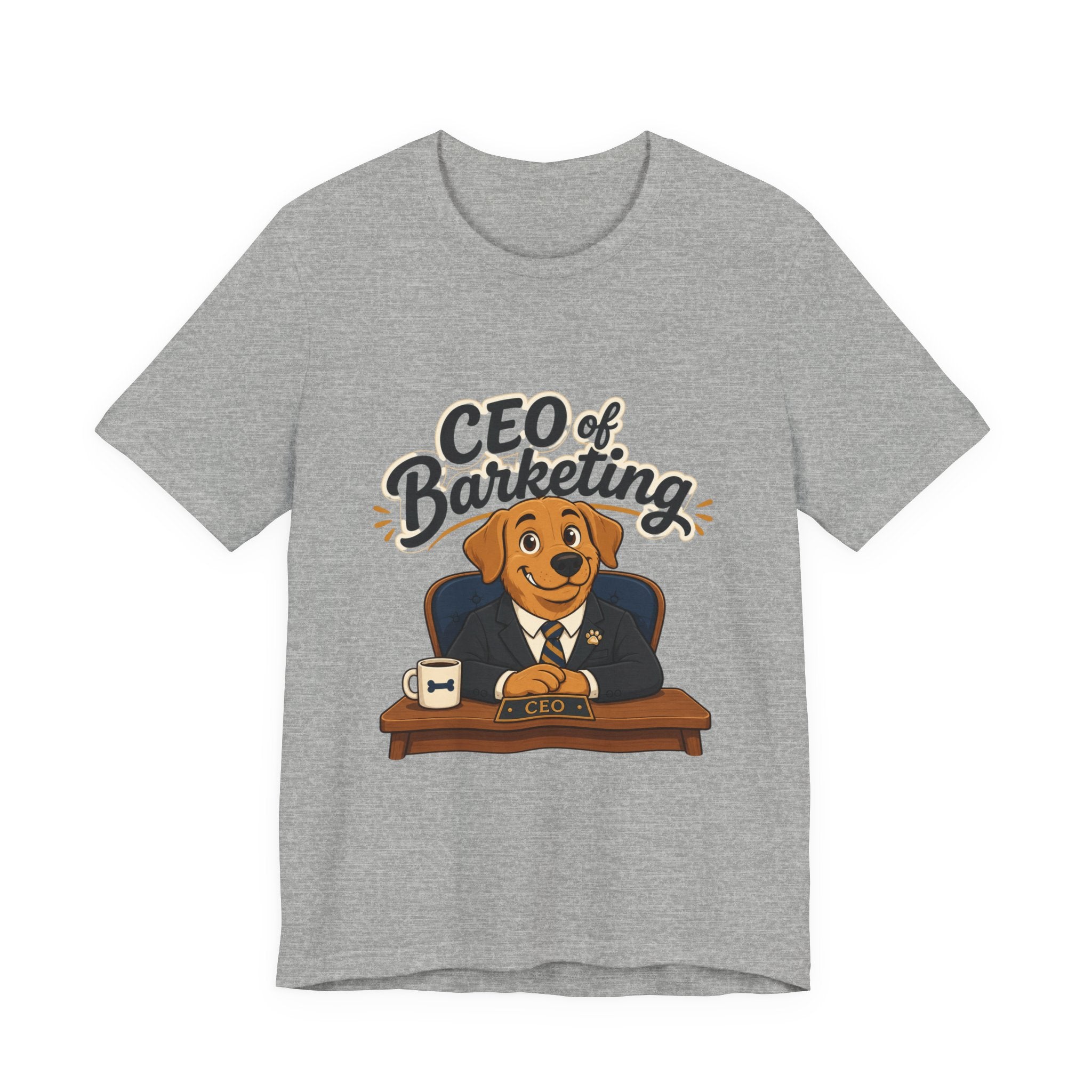 CEO of Barketing T-Shirt — Funny Dog Marketing Tee for Pet Lovers & Marketers