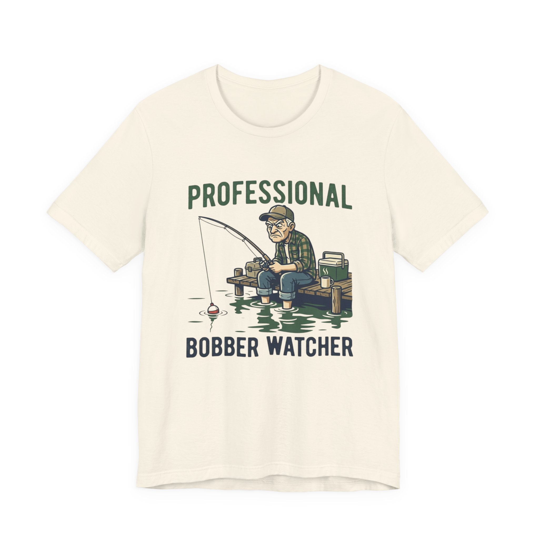 Professional Bobber Watcher Fishing T‑Shirt