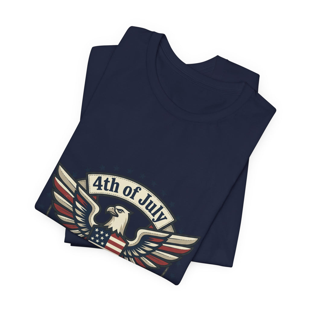 Faith & Freedom Eagle Tee | Patriotic, Vintage Americana, July 4th