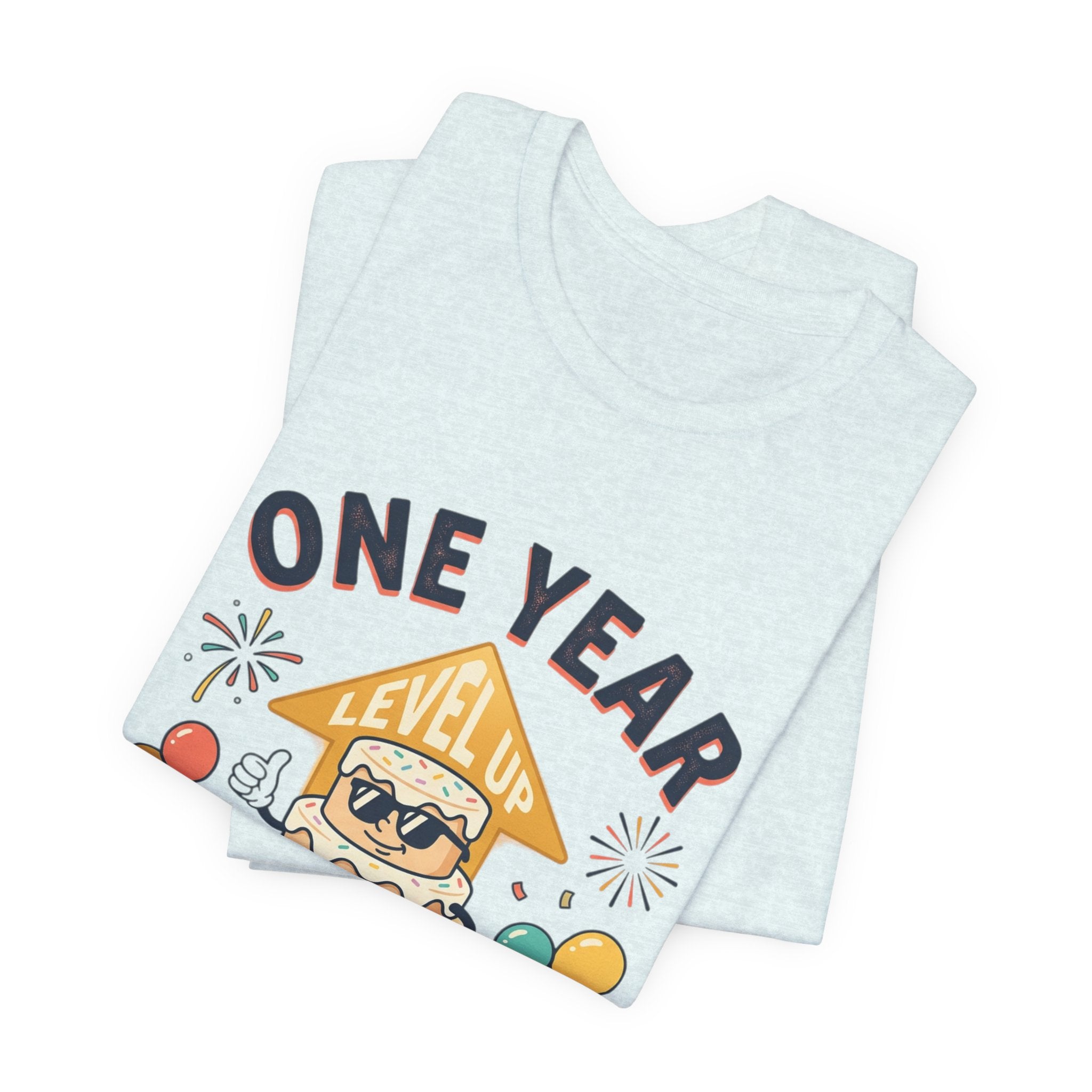 Birthday Baby Tee — "One Year More Awesome" 1st Birthday Shirt