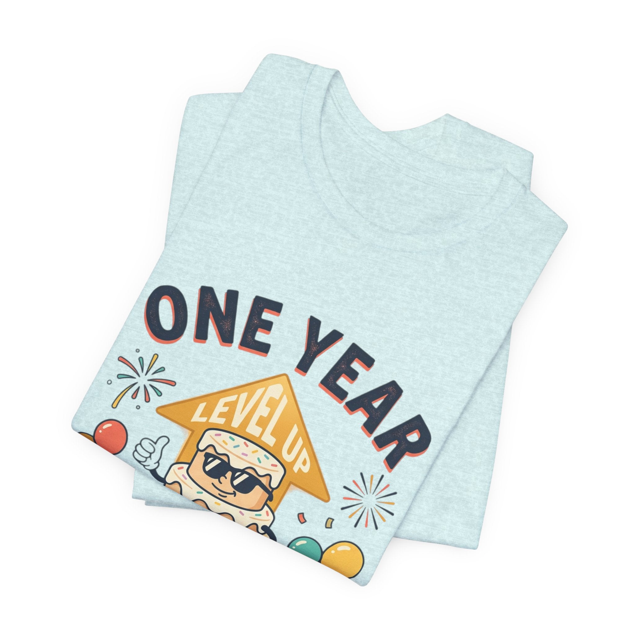 Birthday Baby Tee — "One Year More Awesome" 1st Birthday Shirt