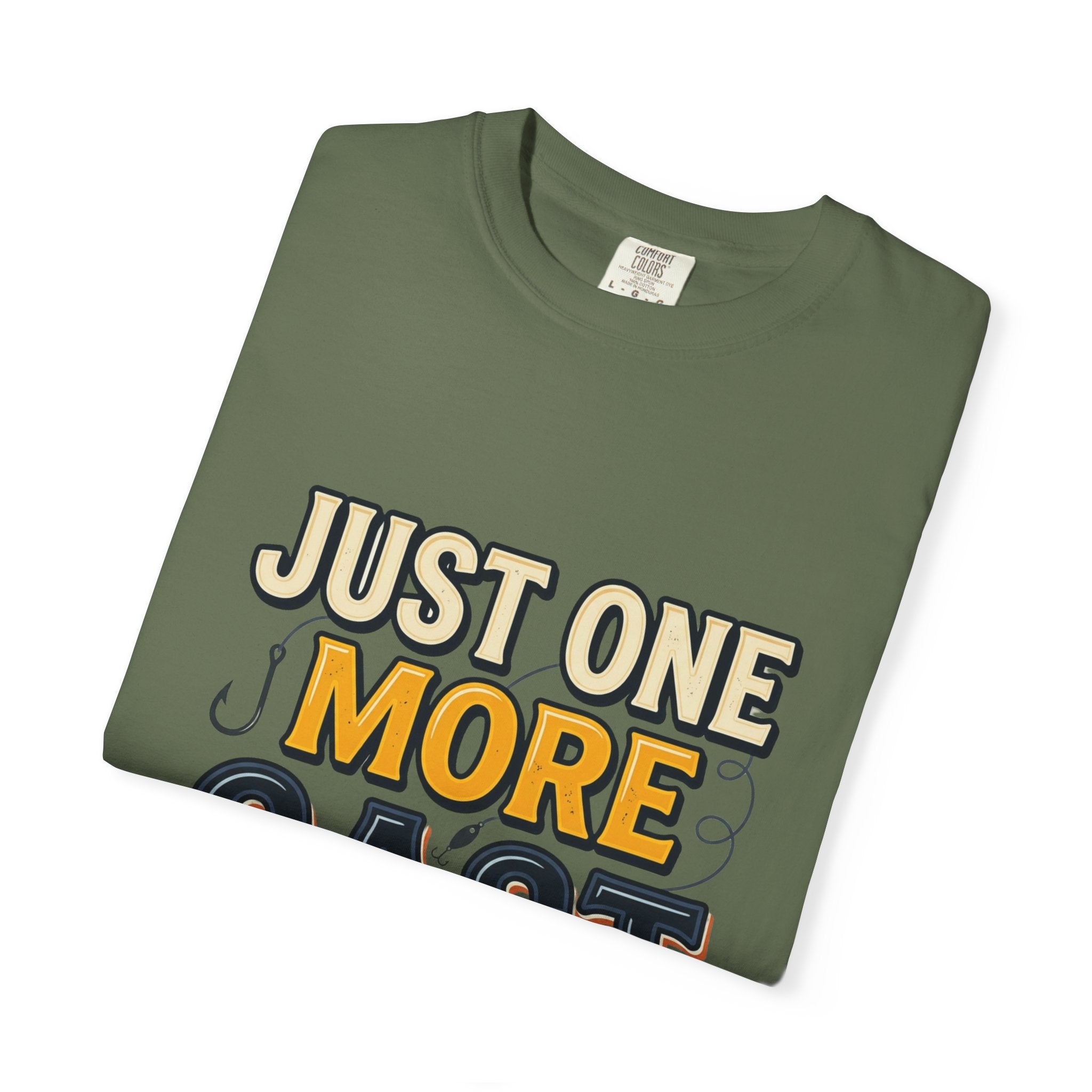 Fishing T-Shirt — "Just One More Cast (We Know It's A Lie)" Graphic Tee
