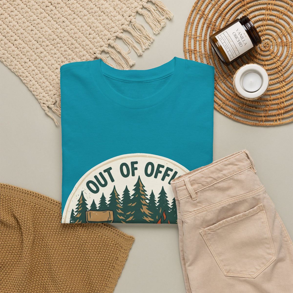 Out of Office Camping T-Shirt