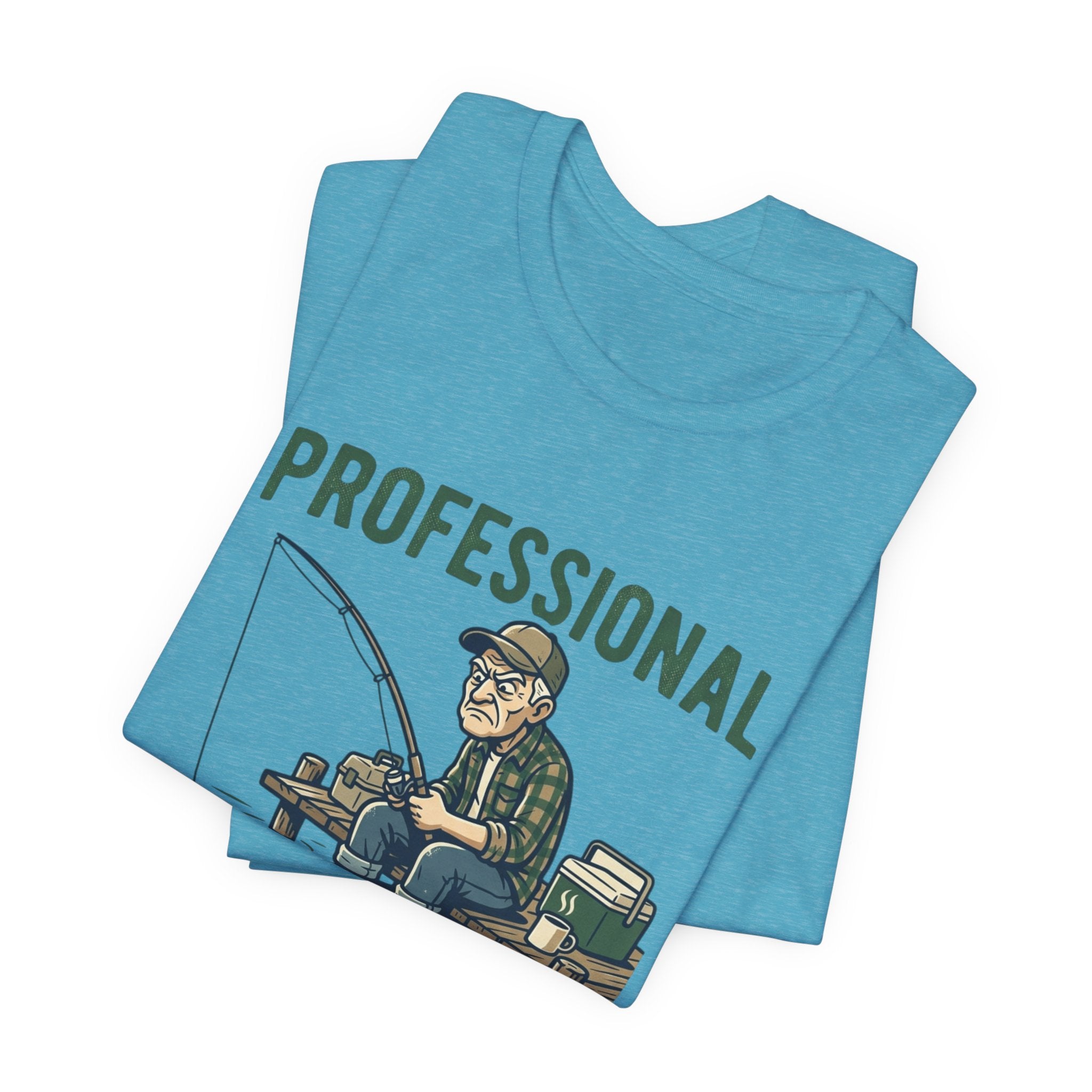 Professional Bobber Watcher Fishing T‑Shirt