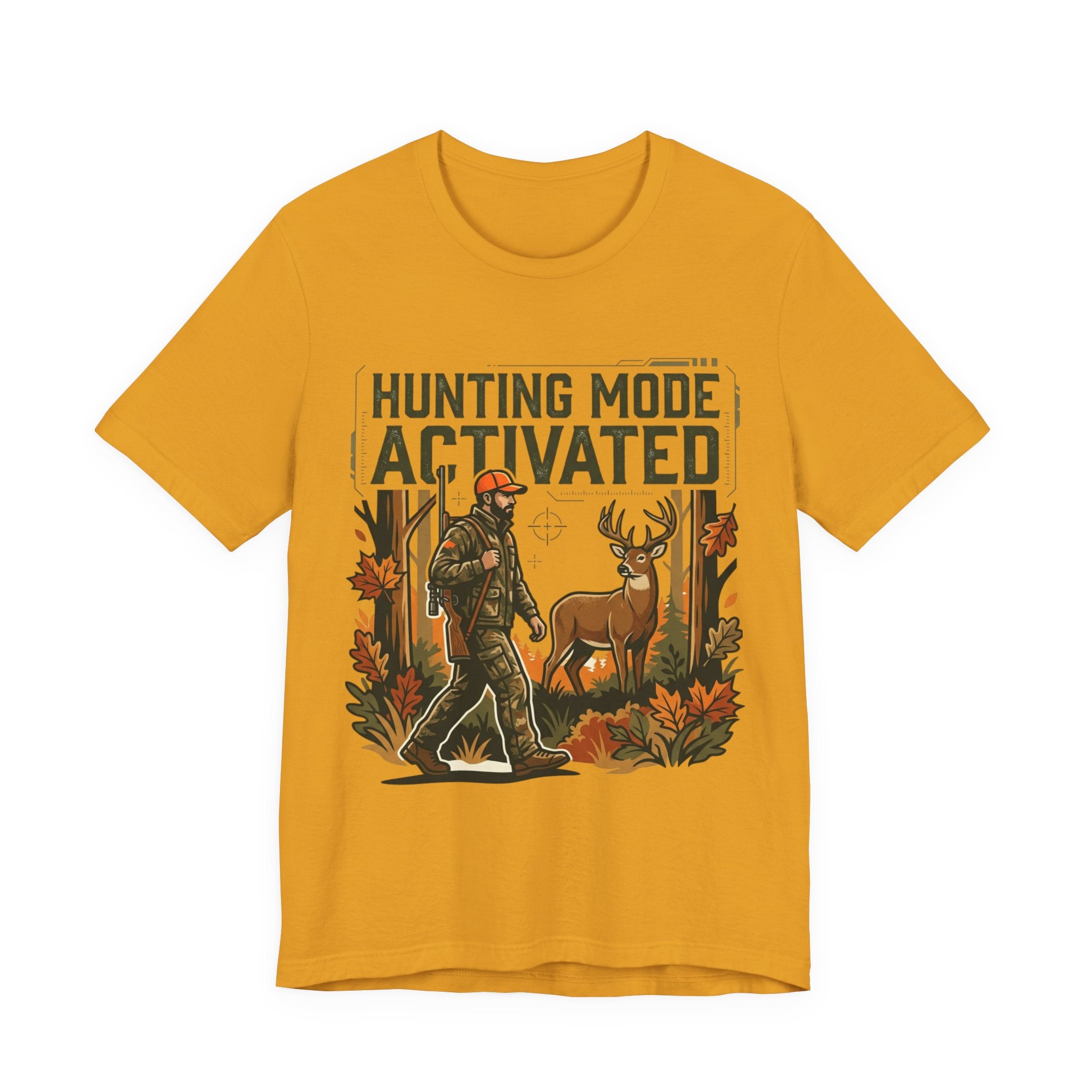 Hunting Mode Activated T-Shirt — Camouflage Deer Hunting Tee