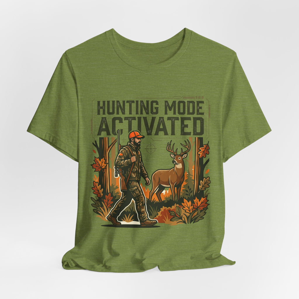 Hunting Mode Activated T-Shirt — Camouflage Deer Hunting Tee
