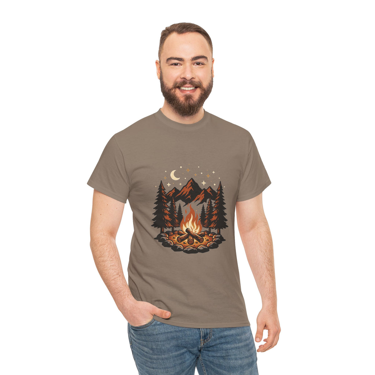 Campfire Mountains T-Shirt