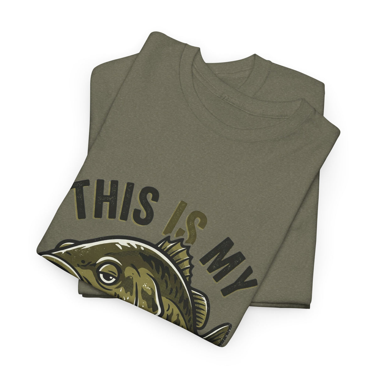 Resting Bass Face Fishing T-Shirt