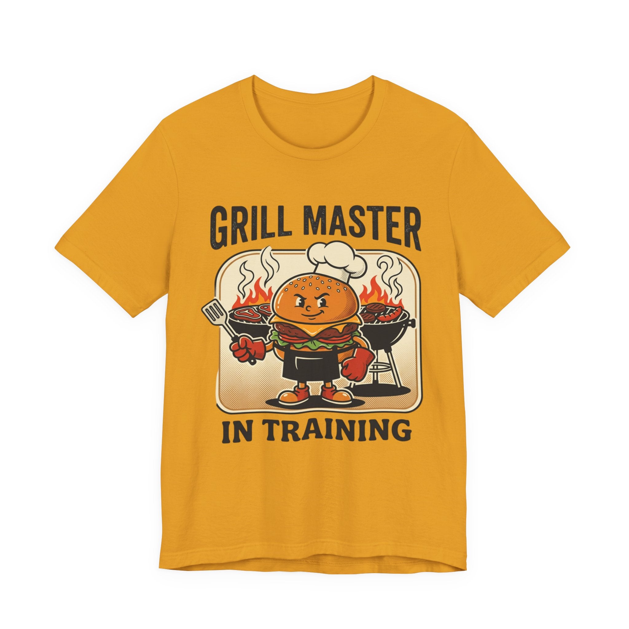 Grill Master in Training T-Shirt — Funny BBQ Burger Chef Tee