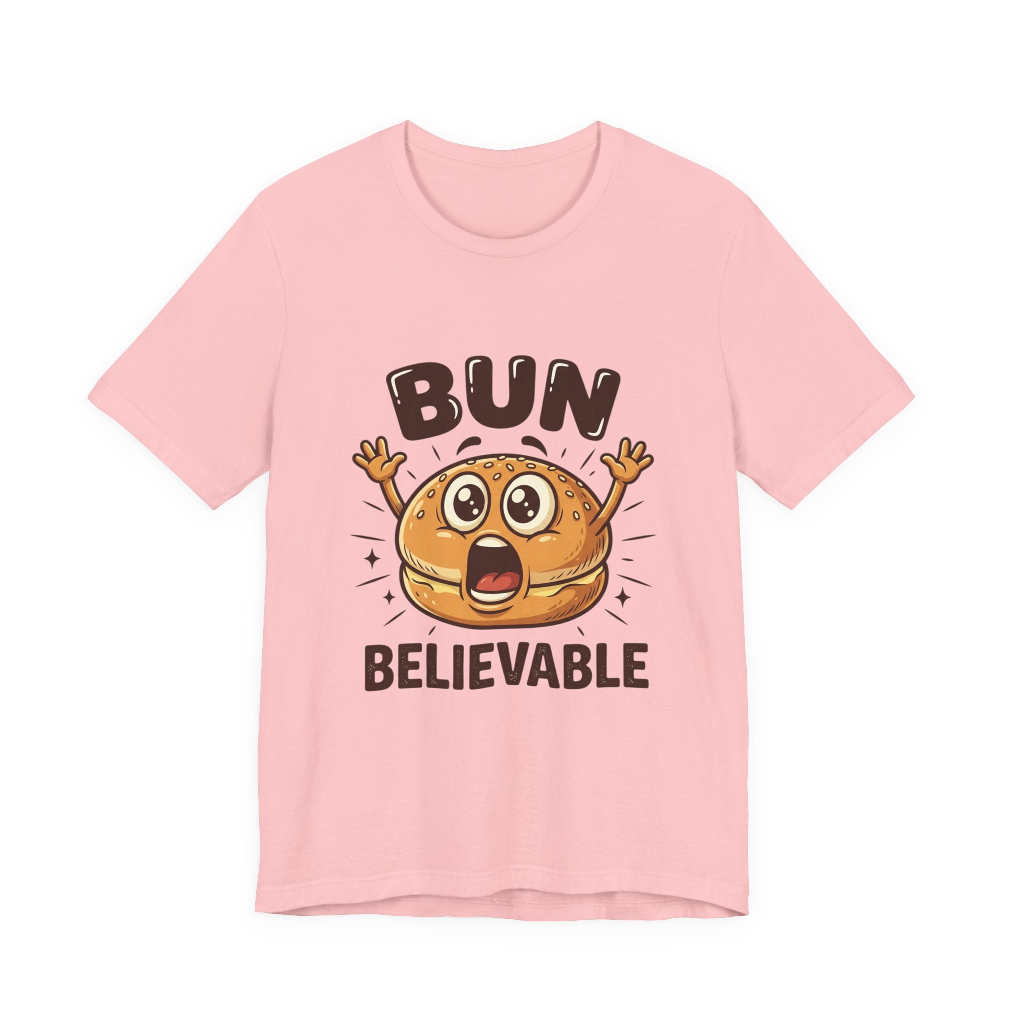 Bun Believable Burger Tee — Funny Cute Food Pun T-Shirt