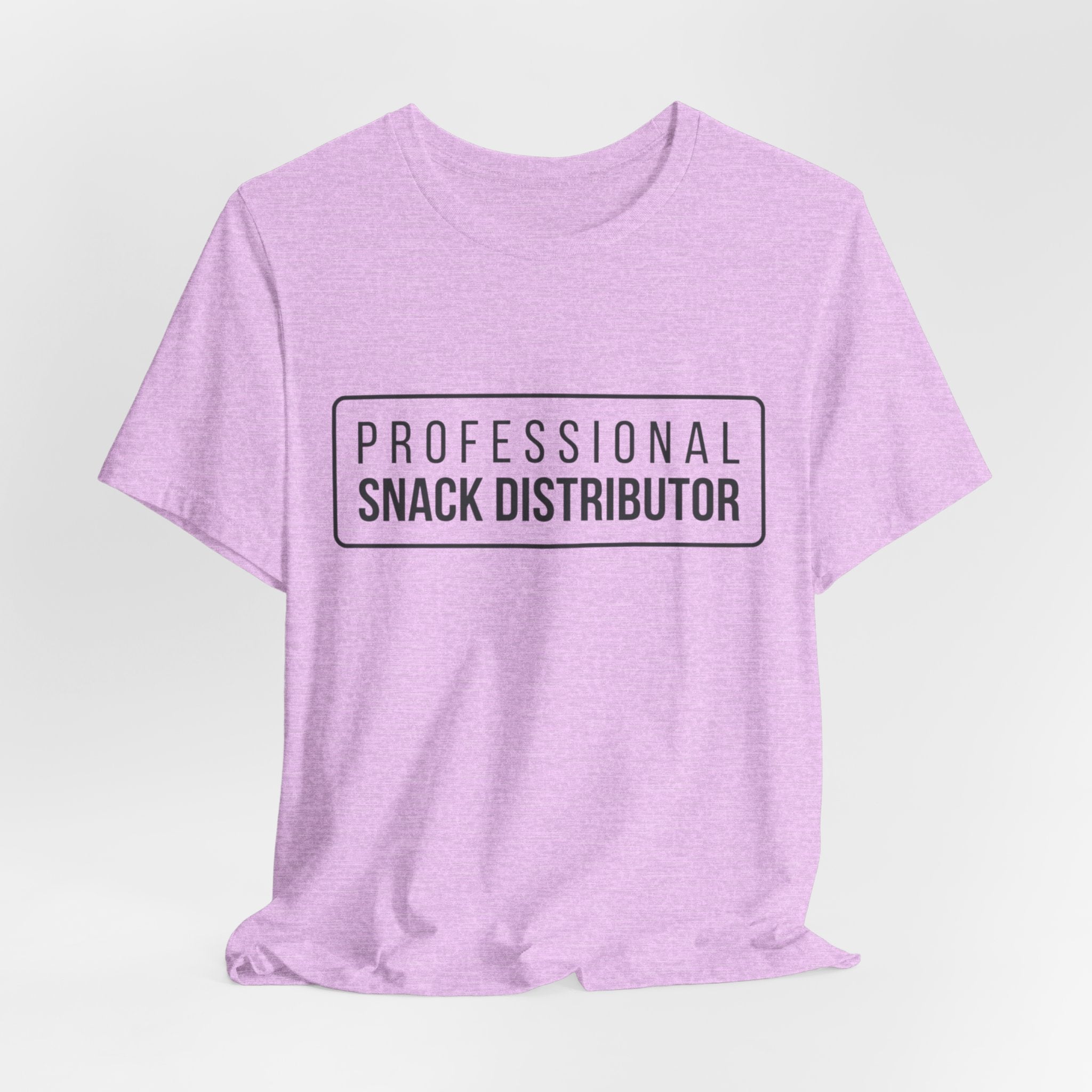 Professional Snack Distributor Tee — Funny Food Lover T-Shirt