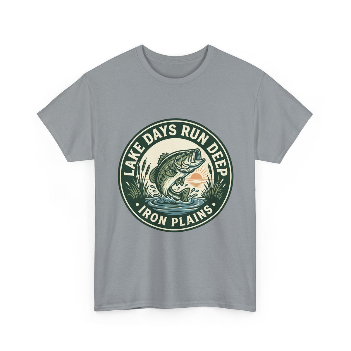 Lake Days Run Deep Fishing T-Shirt
