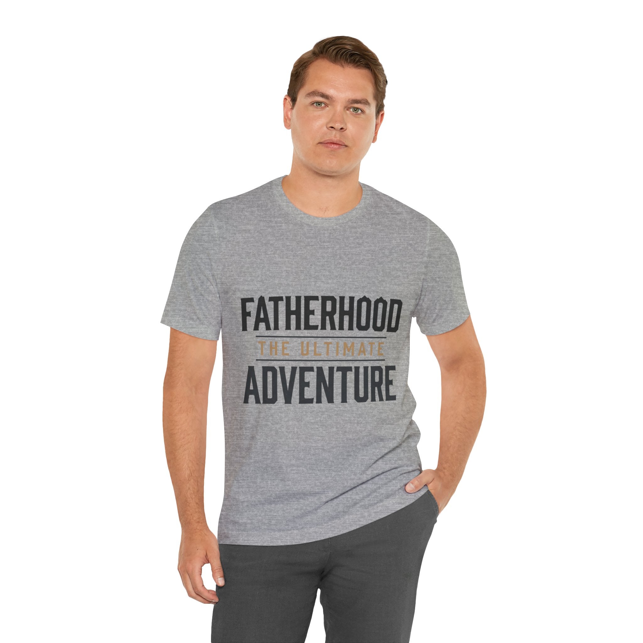 Fatherhood The Ultimate Adventure Tee — Men's Dad T‑Shirt for New & Expecting Dads
