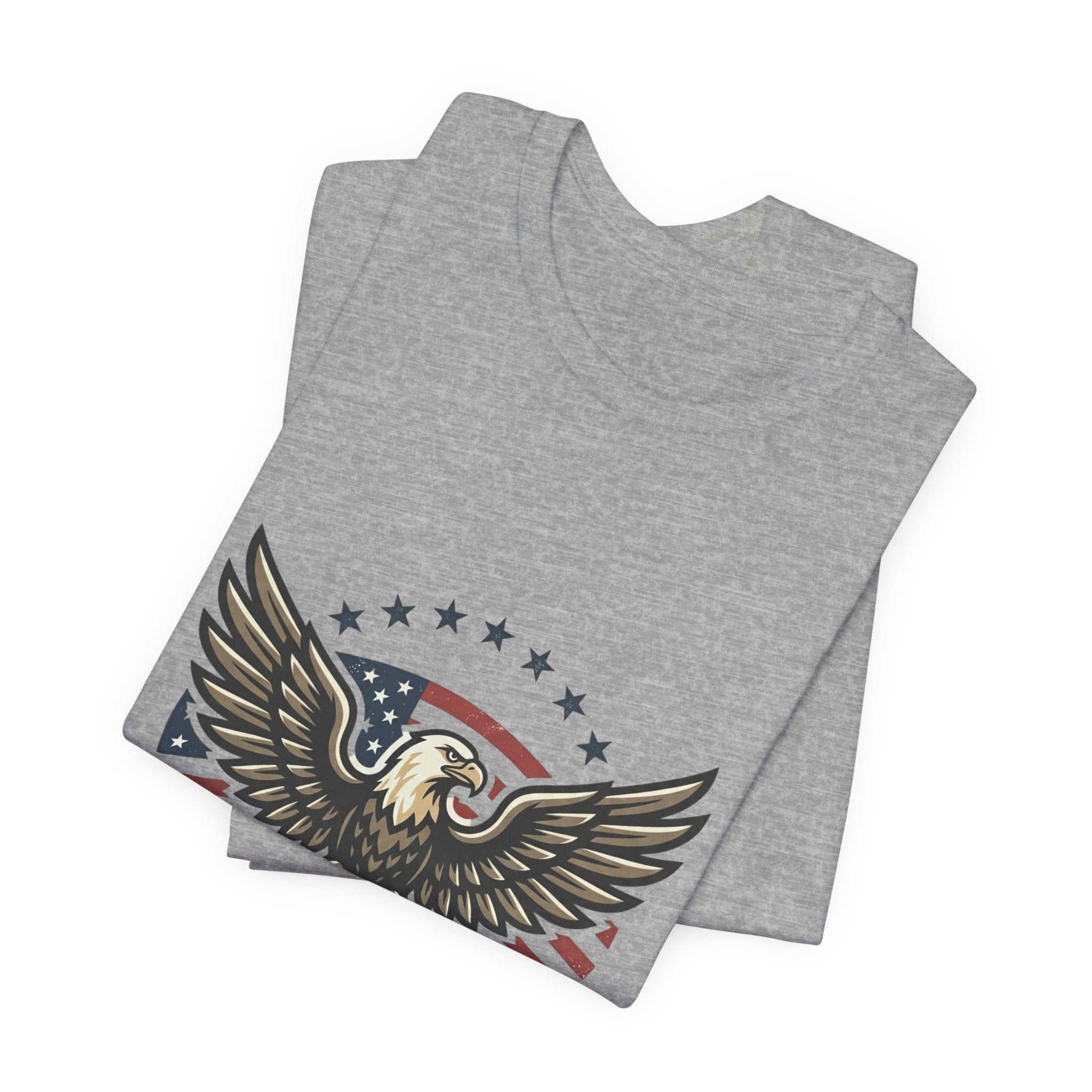1776 Eagle Patriotic Tee | Faith and Freedom, Vintage Americana