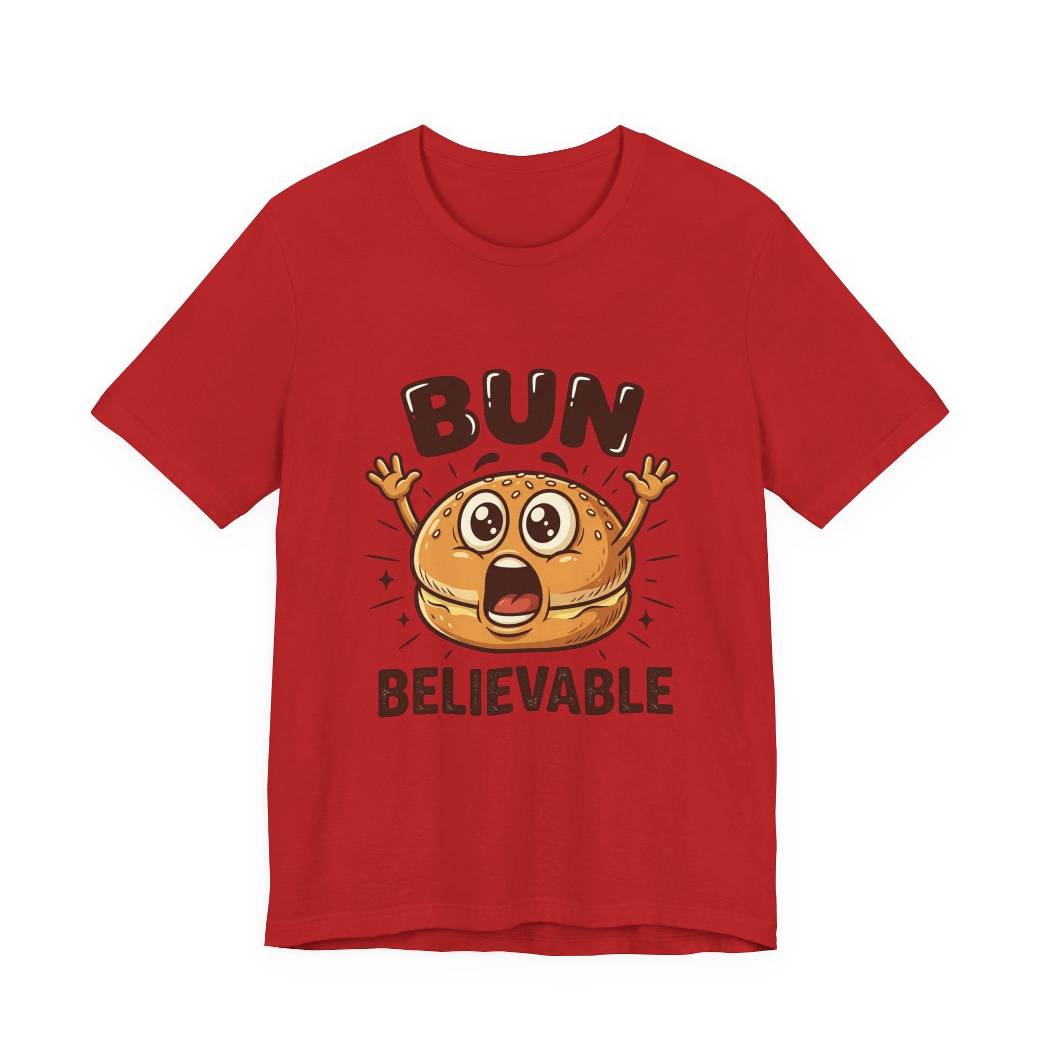Bun Believable Burger Tee — Funny Cute Food Pun T-Shirt