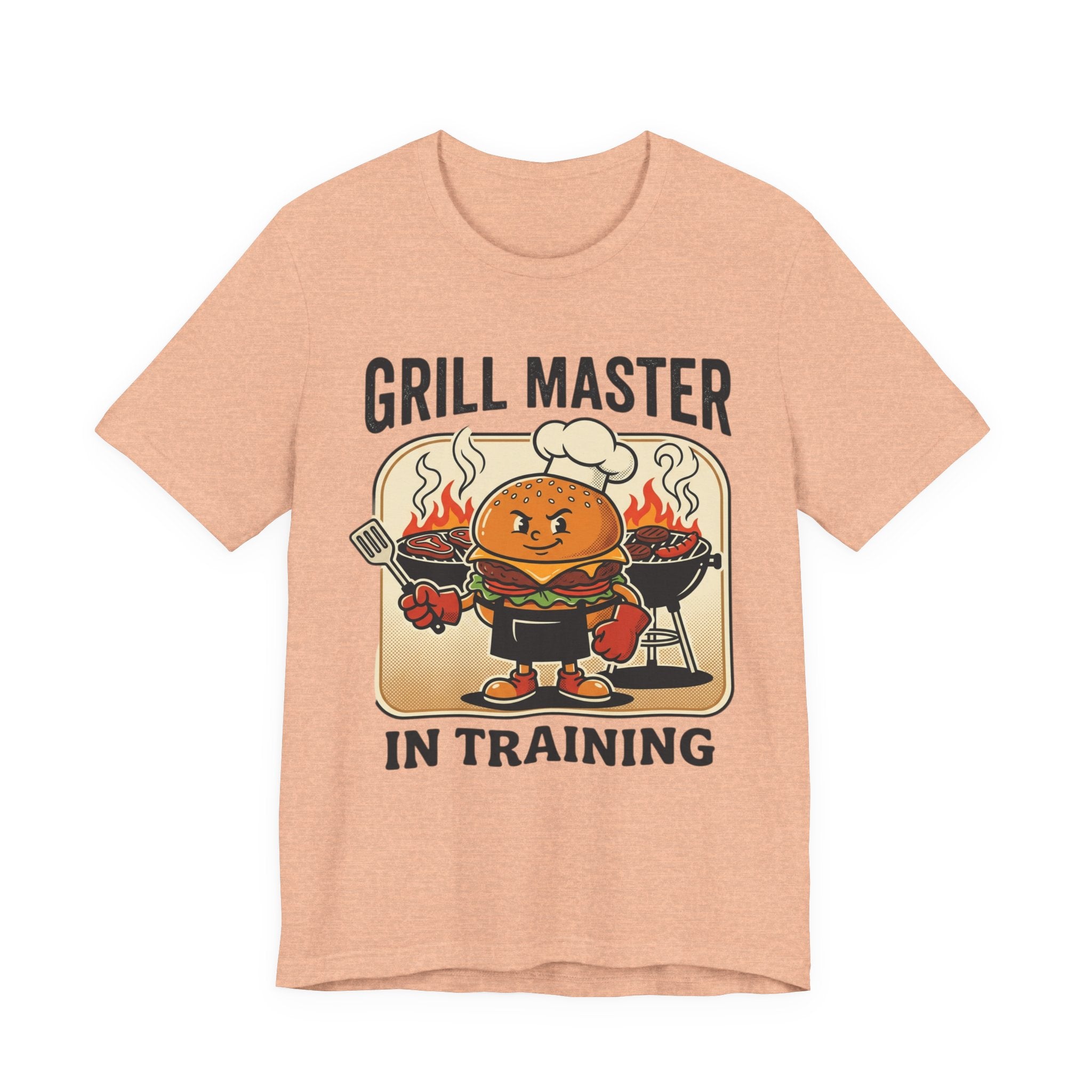 Grill Master in Training T-Shirt — Funny BBQ Burger Chef Tee
