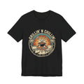 Grillin' N Chillin' T-Shirt - Vintage BBQ Grill Tee for Summer Cookouts