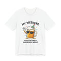 "My Weekend Has Entered Survival Mode "Beer" T-Shirt