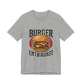 Burger Enthusiast T-Shirt — Retro Cheeseburger Graphic Tee for Foodies