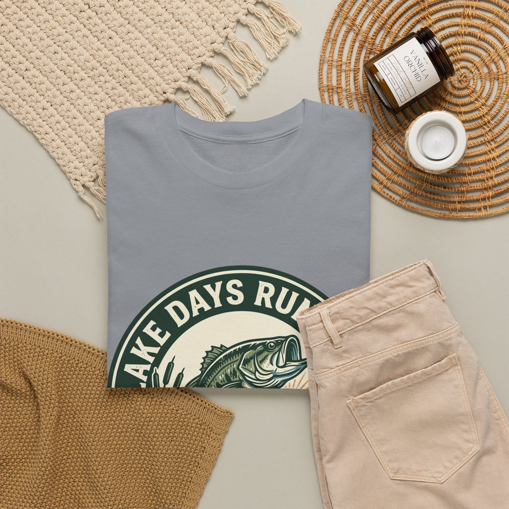 Lake Days Run Deep Fishing T-Shirt