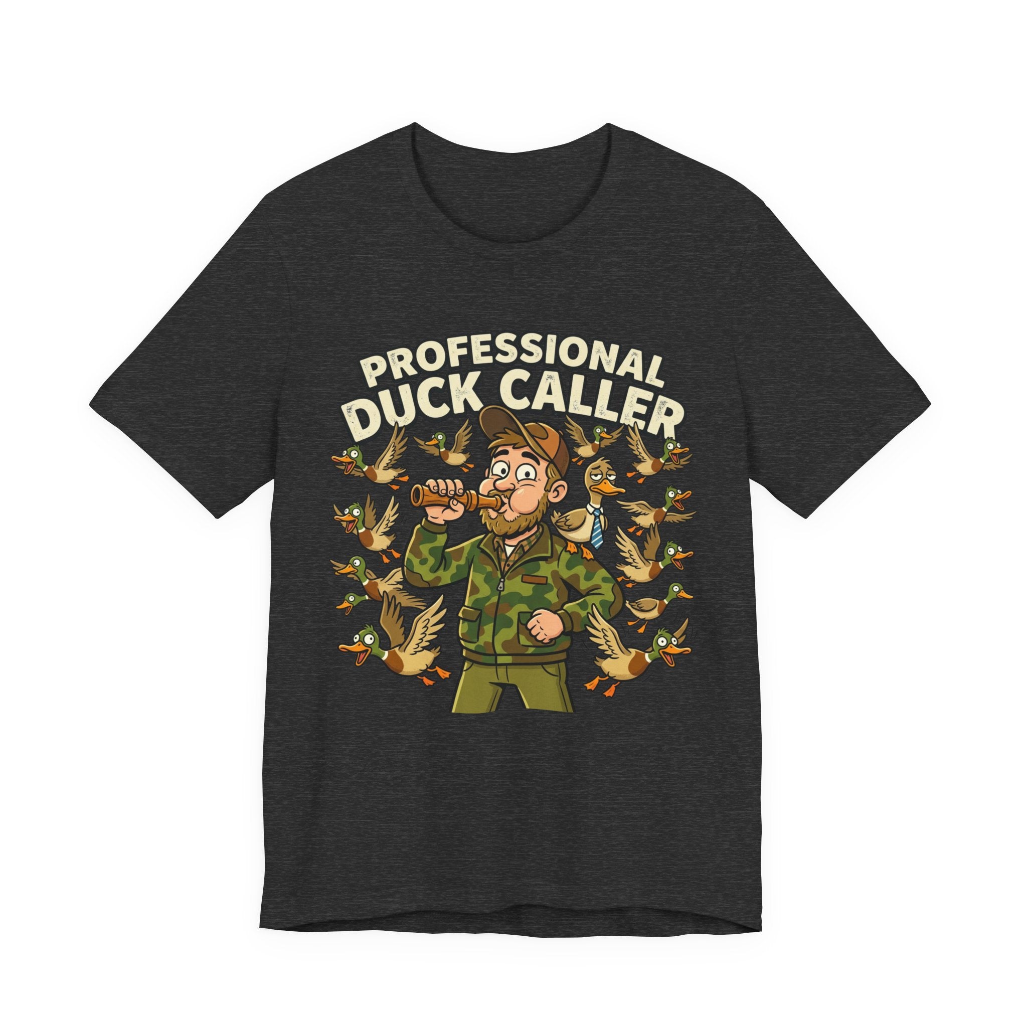 Professional Duck Caller T-Shirt — Funny Hunting Tee for Duck Hunters