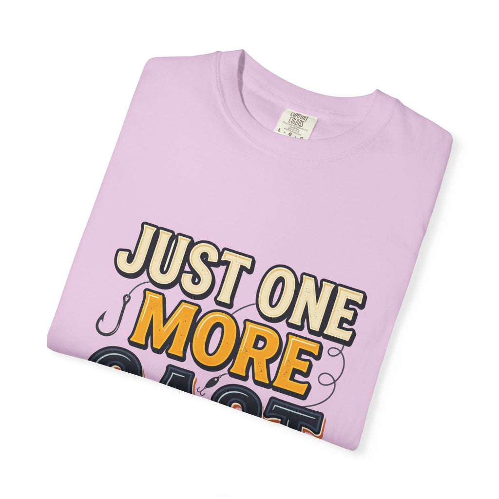 Fishing T-Shirt — "Just One More Cast (We Know It's A Lie)" Graphic Tee