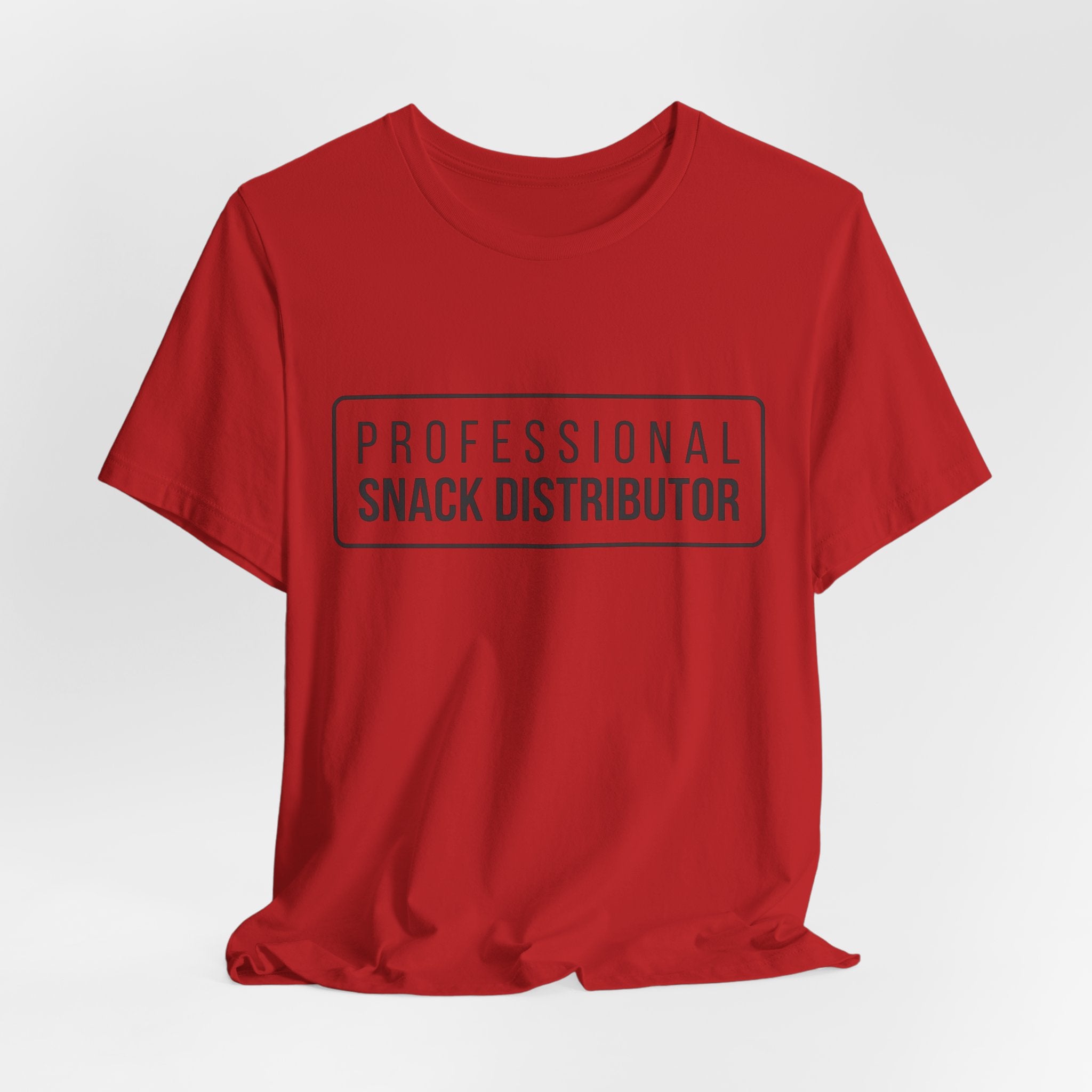 Professional Snack Distributor Tee — Funny Food Lover T-Shirt