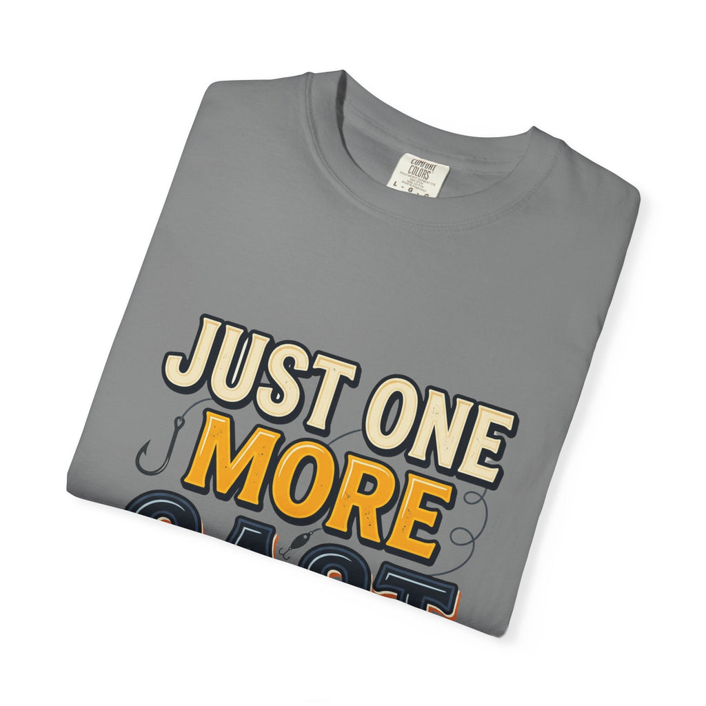 Fishing T-Shirt — "Just One More Cast (We Know It's A Lie)" Graphic Tee