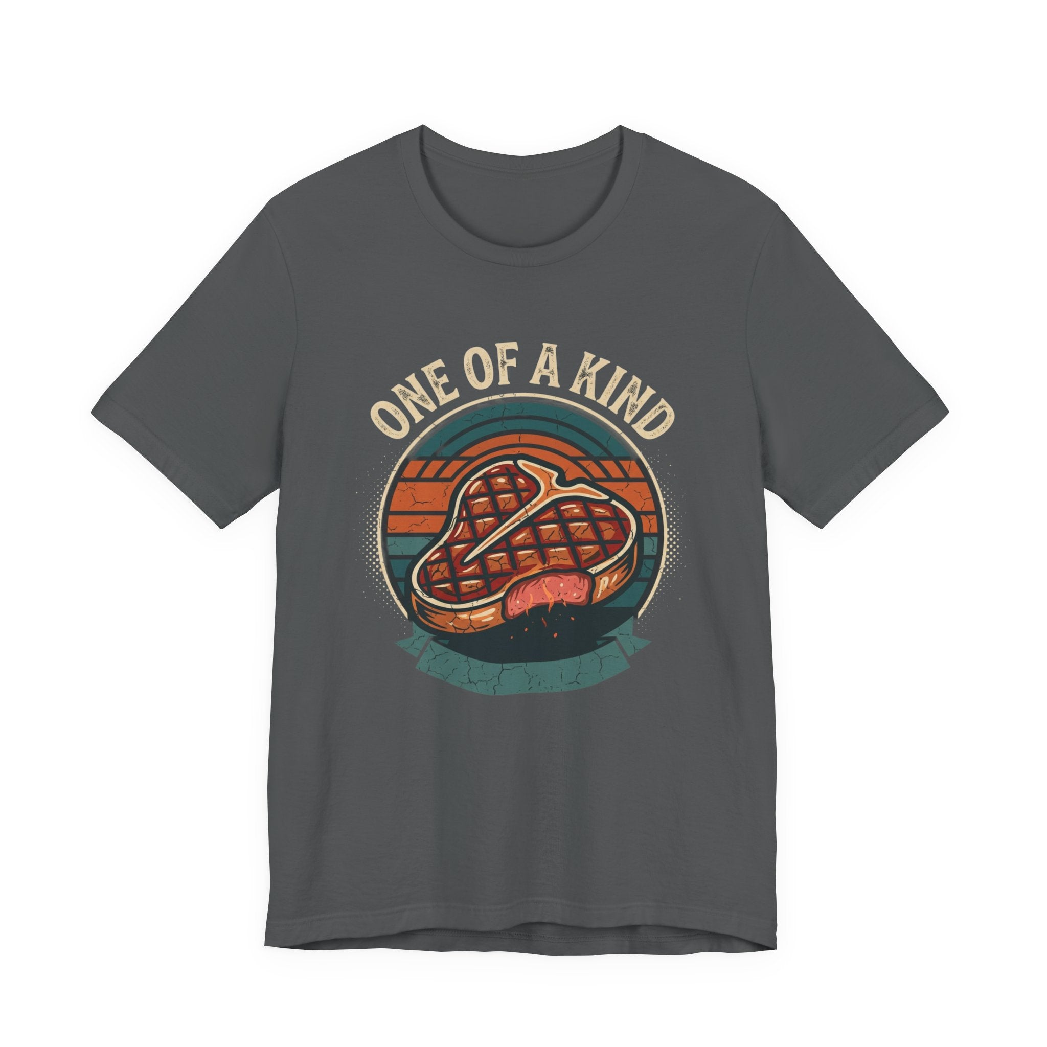 One of a Kind Steak T-Shirt — Vintage Retro Grill Tee