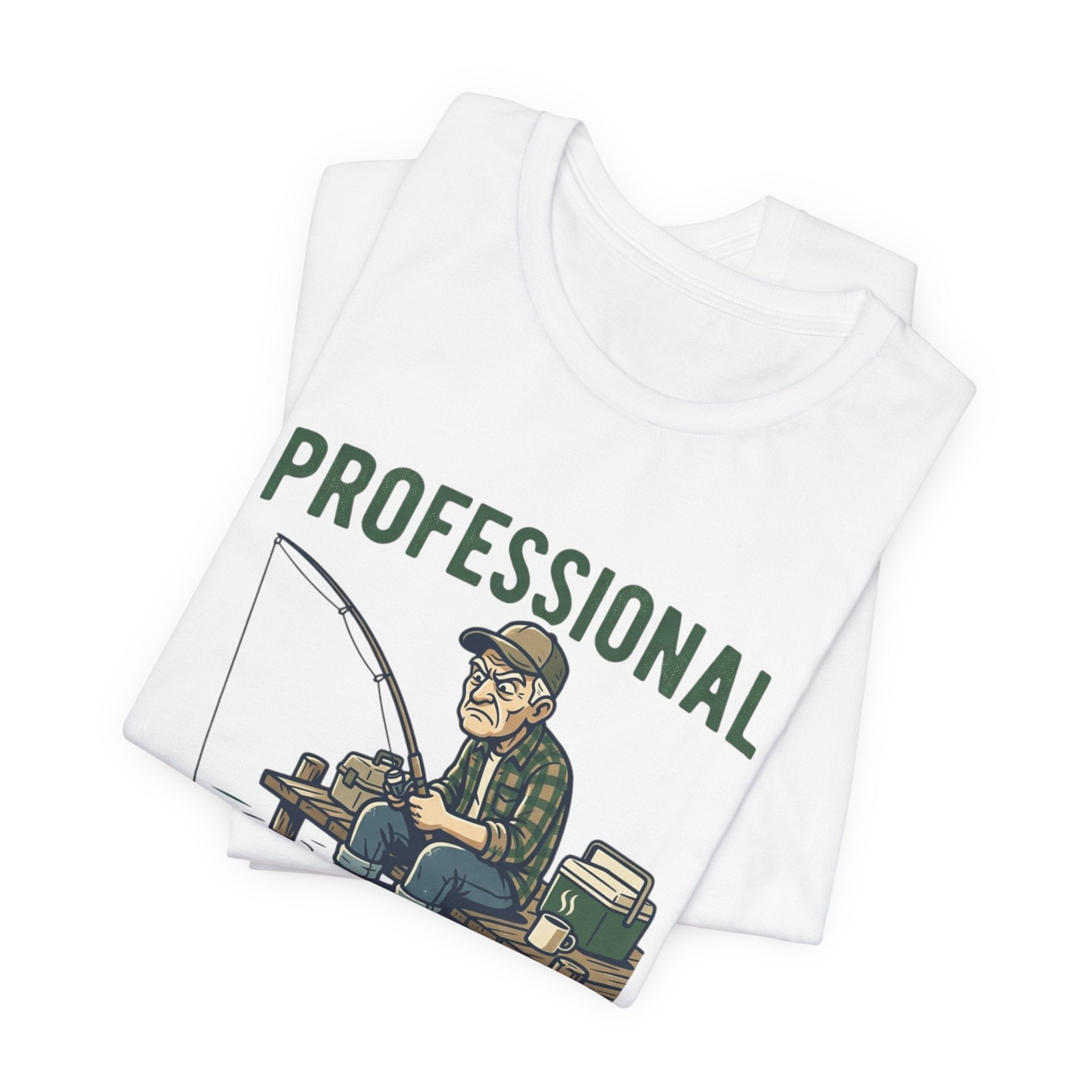 Professional Bobber Watcher Fishing T‑Shirt