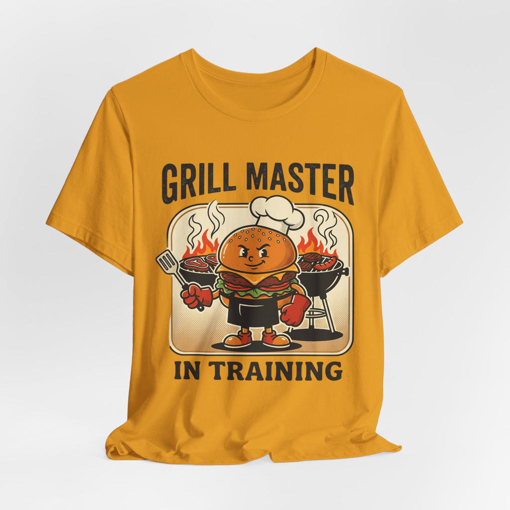 Grill Master in Training T-Shirt — Funny BBQ Burger Chef Tee