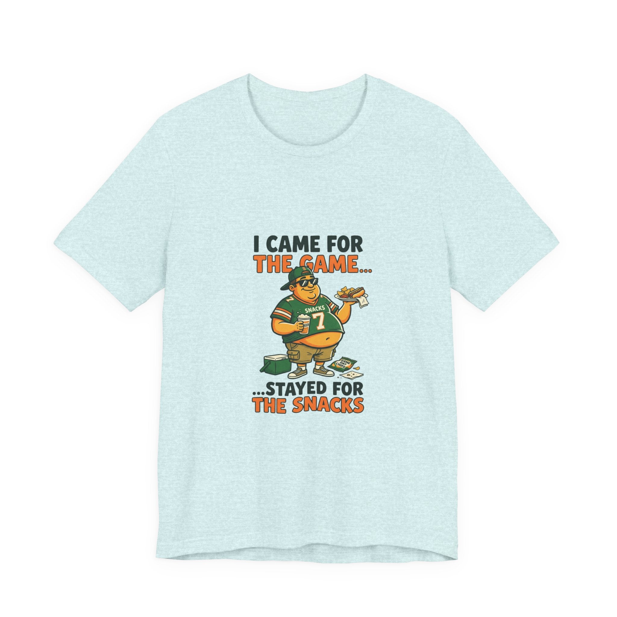 I Came for the Game, Stayed for the Snacks T-Shirt