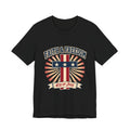 Faith & Freedom Cross Tee | Patriotic, Faith-Based July 4th Vintage Americana