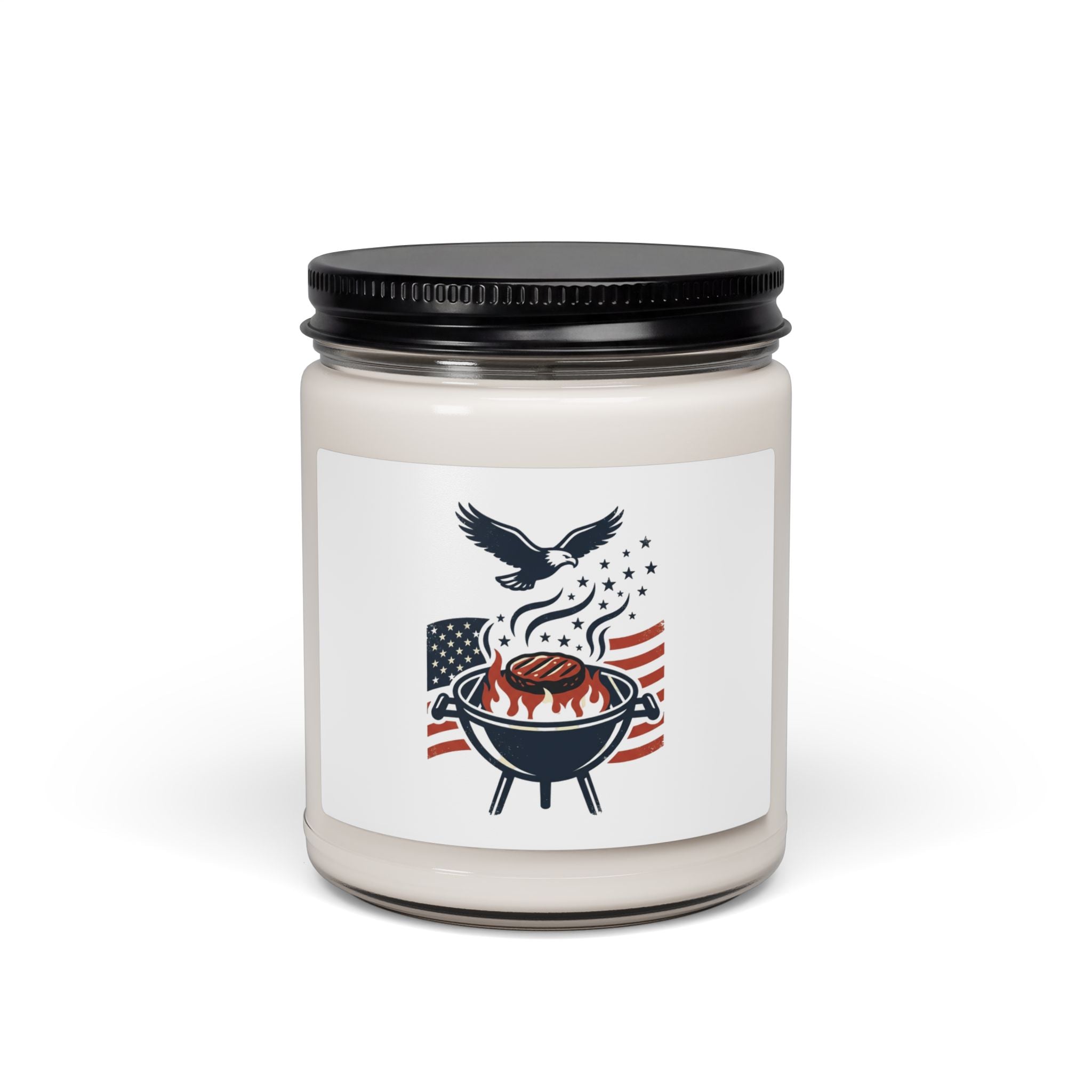 Liberty & Faith BBQ Candle, Scented Soy Candle | Patriotic, July 4th