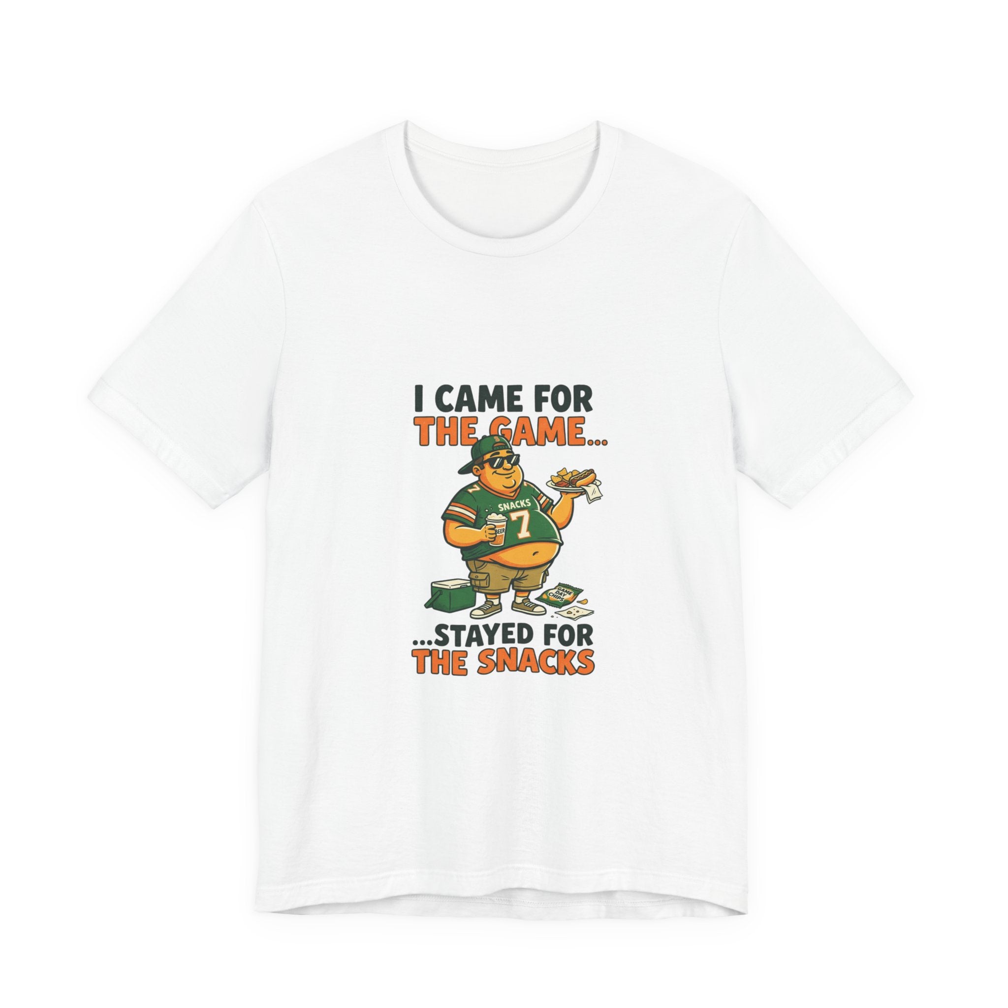 I Came for the Game, Stayed for the Snacks T-Shirt
