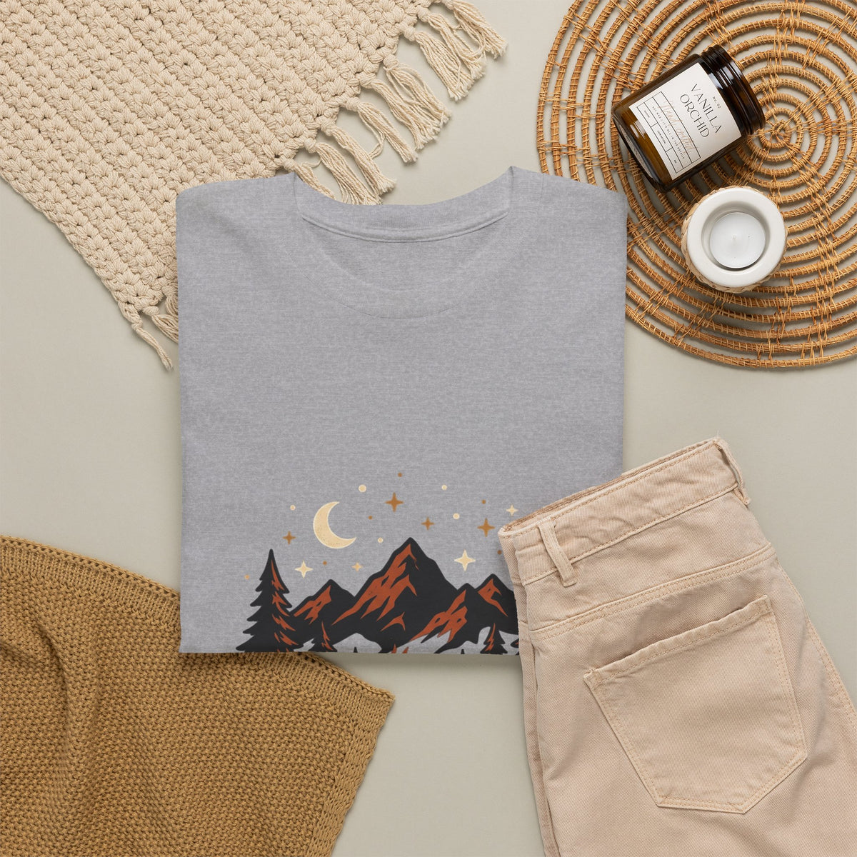 Campfire Mountains T-Shirt