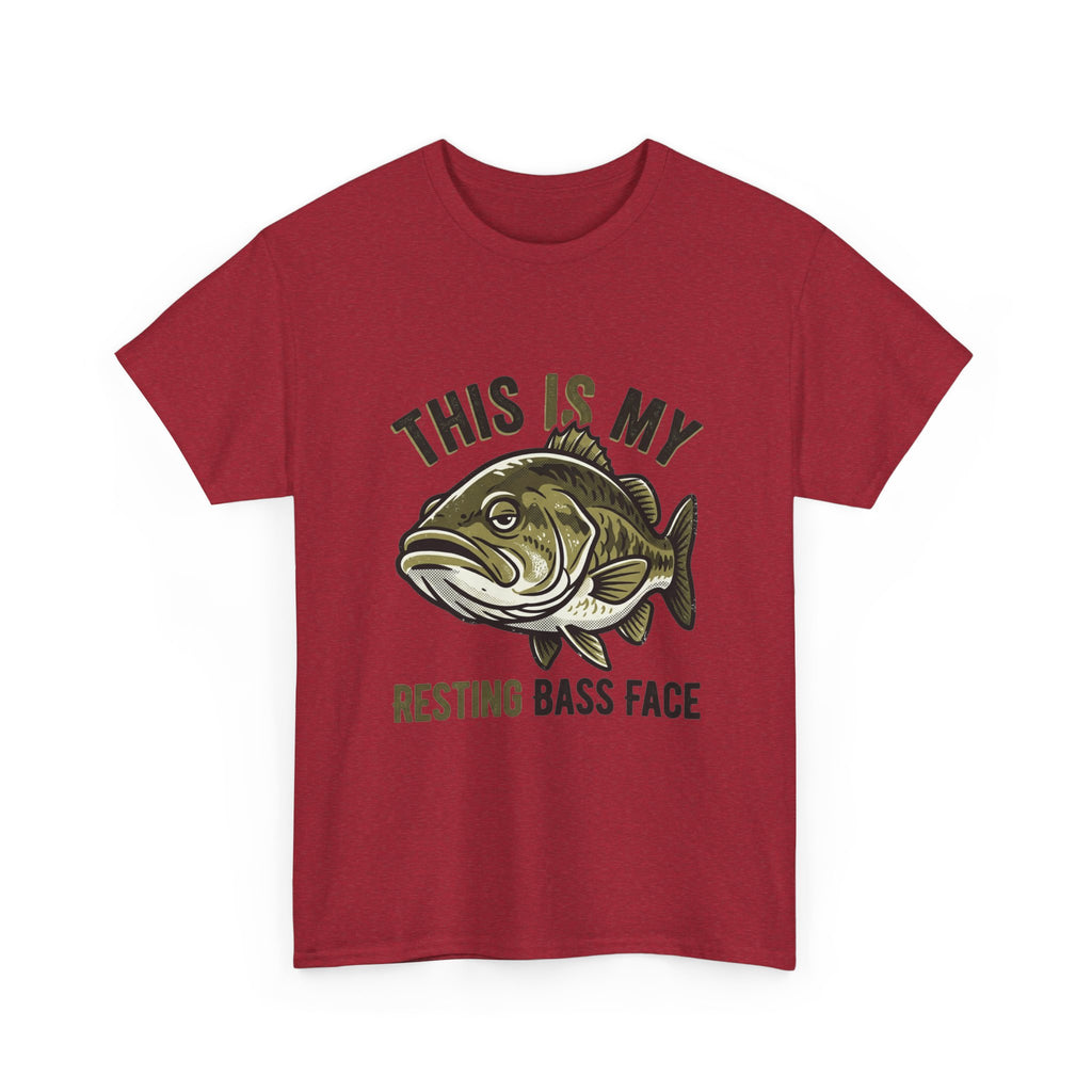 Resting Bass Face Fishing T-Shirt