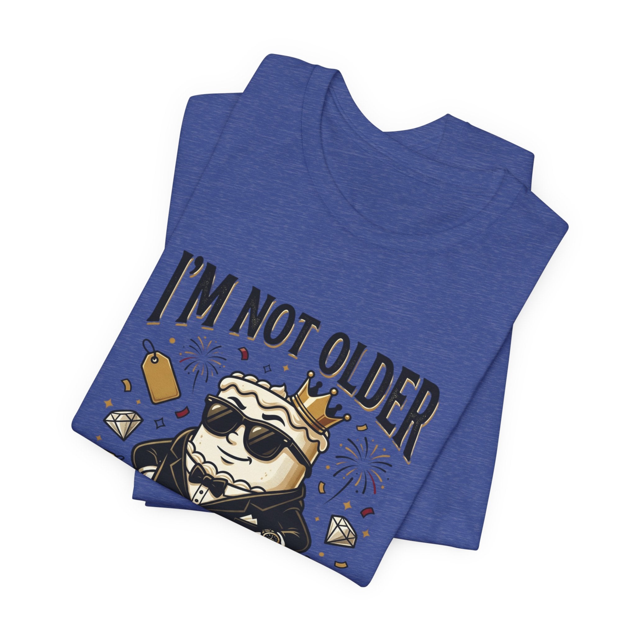 I'm Not Older I'm More Expensive T-Shirt – Funny Birthday Cat King Tee