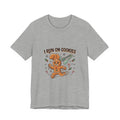 I Run On Cookies Gingerbread Tee — Funny Holiday Christmas Cookie Shirt