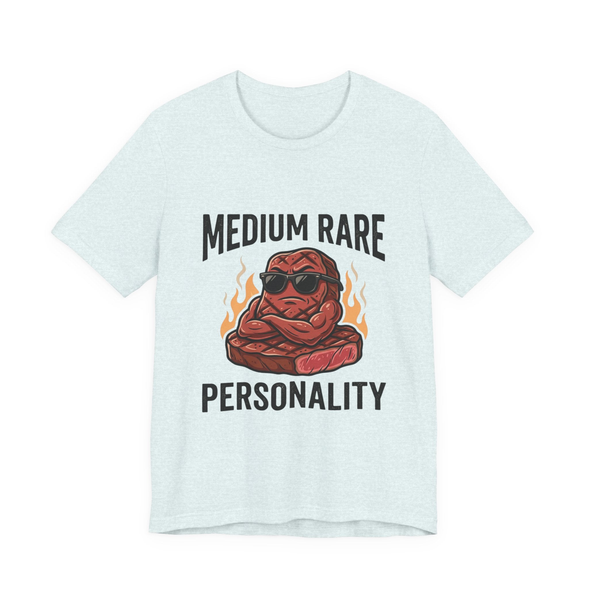 Medium Rare Personality Steak T-Shirt — Funny Grill & BBQ Shirt