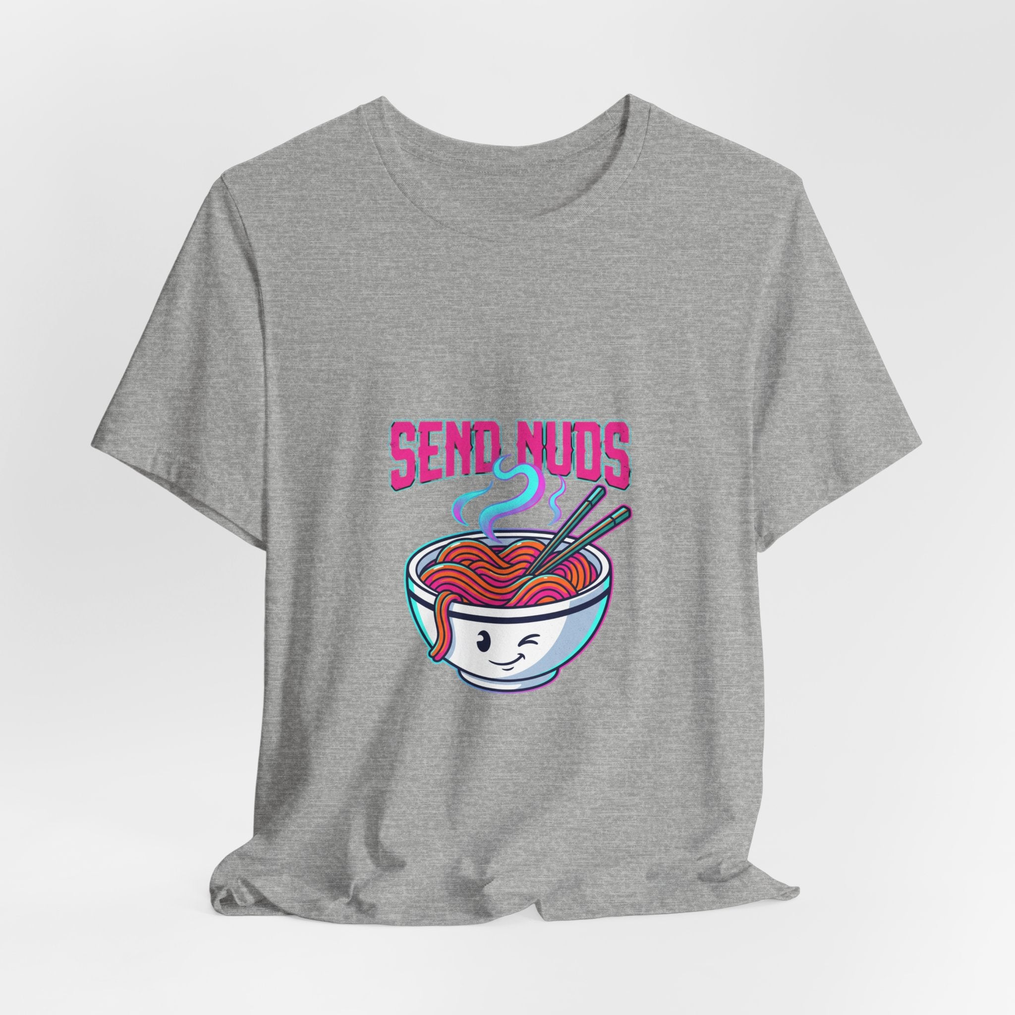 Ramen 'Send Nuds' Graphic Tee — Cute Kawaii Noodle Shirt
