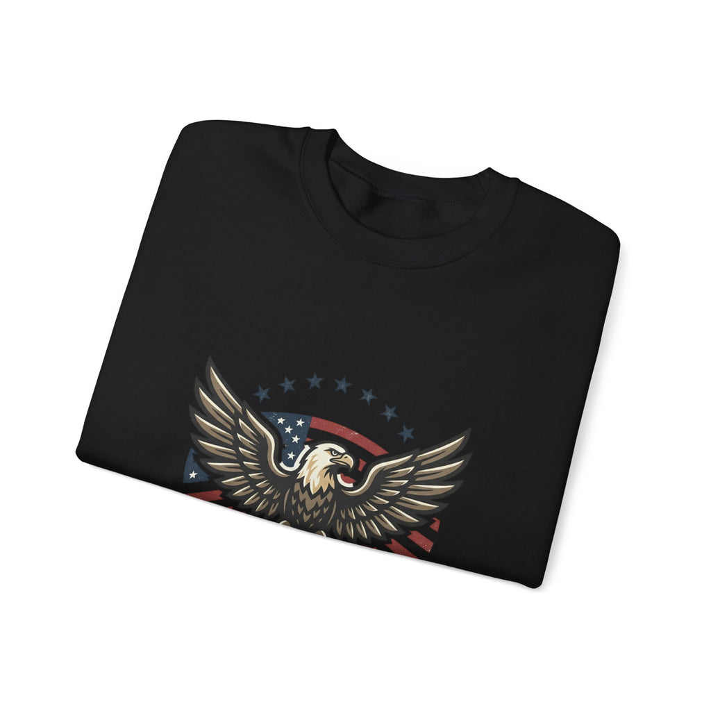 Liberty Eagle 1776 Sweatshirt | Faith-based Patriotic, Vintage Americana