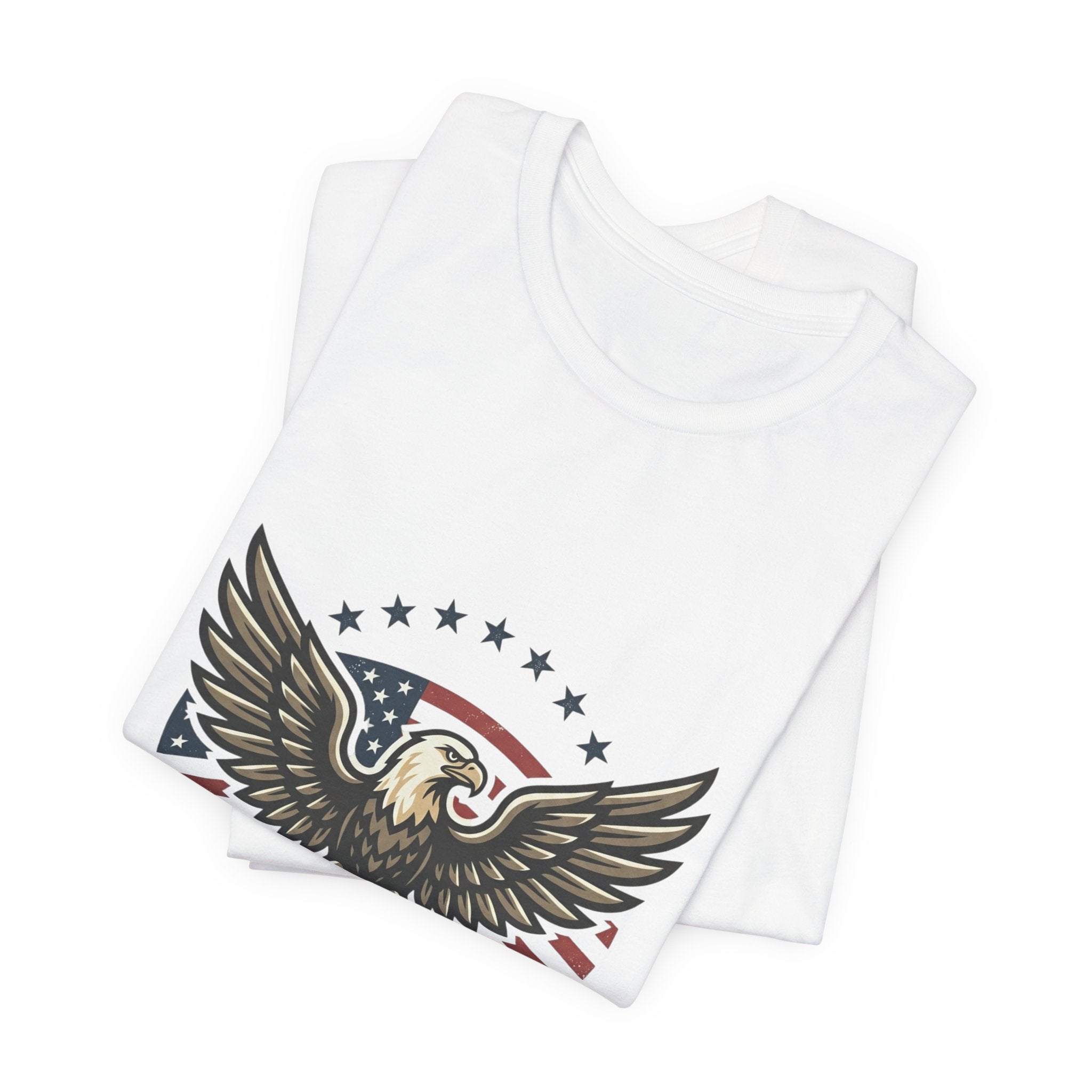 1776 Eagle Patriotic Tee | Faith and Freedom, Vintage Americana